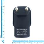 آداپتور 12 ولت 1 آمپر دیواری Type C ابعاد 4.8*6.4