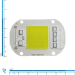 برد ال ای دی COB مربعی 50 وات 220 ولت مهتابی 4060