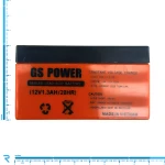 باتری خشک 12 ولت 1300 میلی آمپر ساعت GS POWER