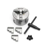 سه نظام دستگاه تراش قطر 80 میلی متر مدل K11