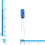 خازن الکترولیت 2.2 میکرو فاراد 160 ولت ELNA سری RE3 اصل ژاپن