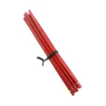 سیم 1.5 افشان 10 سانتی متری قرمز تمام مس (CCC) بسته 10 عددی