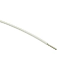 سیم نسوز سیلیکونی افشان قلع اندود سفید سایز 0.5mm