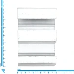 پروفیل لاینر کد 33 طول 100cm سفید