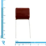 خازن 1.5 میکرو فاراد 630 ولت پلی استر