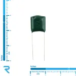 خازن 150 نانو فاراد 100 ولت پلی استر