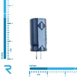 خازن الکترولیت 33 میکرو فاراد 160 ولت پایه کوتاه