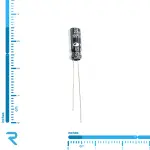 خازن الکترولیت 22 میکرو فاراد 63 ولت مارک SAMWHA سری WB اصل کره