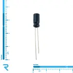 خازن الکترولیت 100 میکرو فاراد 10 ولت NIPPON اصل ژاپن