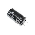 خازن الکترولیت 100 میکرو فاراد 160 ولت پایه کوتاه