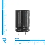 خازن الکترولیت 100 میکرو فاراد 160 ولت پایه کوتاه