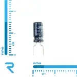 خازن الکترولیت 47 میکرو فاراد 16 ولت پایه کوتاه