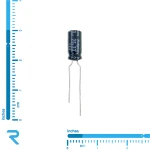 خازن الکترولیت 33 میکرو فاراد 25 ولت Rubycon سری YXA اصل ژاپن