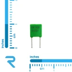 خازن 2.2 نانو فاراد 100 ولت MKT