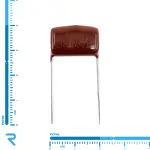 خازن 10 نانو فاراد 1200 ولت پلی استر