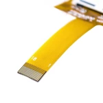 نمایشگر تمام رنگ 2.4 اینچ TFT لمسی دارای ارتباط SPI و درایور ILI9341 با کابل فلت 18 پین
