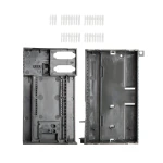 جعبه پلاستیکی PLC ریلی دو پورت S7-200 cpu224XP زیمنس ABR130-A2 با ابعاد 62×80×141 میلی متر
