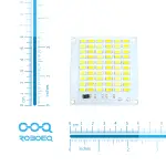 برد ال ای دی مربع 12 ولت 3.40 وات سفید آفتابی