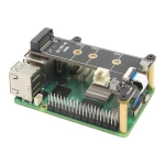 هت هارد توسعه حافظه نصب SSD M.2 NVMe برای Raspberry Pi 5 برند Geekworm مدل X1001 با همه لوازم جانبی