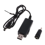 کابل USB افزاینده ولتاژ 5 به 9 و 12 ولت با نمایشگر