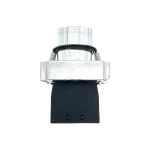 کلید شستی فشاری گرد سبز تک کنتاکت استارت (Normally Open)