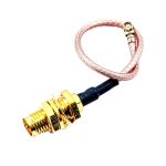 کانکتور UFL به RPSMA مادگی طول 10سانتی متر