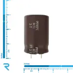 خازن الکترولیت 47 میکرو فاراد 450 ولت NIPPON سری KXG پایه کوتاه اصل ژاپن