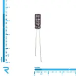 خازن الکترولیت 2.2 میکرو فاراد 50 ولت NIPPON اصل ژاپن
