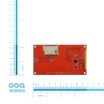 ماژول نمایشگر TFT تمام رنگ 3.5 اینچ دارای ارتباط SPI به همراه قلم