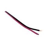 سیم رشته ای 0.75*2 دوبل باندی آلومینیوم روکش مس (CCA) صورتی مشکی