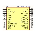 آی سی حافظه SMD XCF04SVOG20C PROM