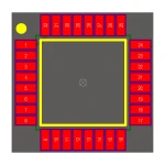 میکروکنترلر ATMEGA48PA-AU کپی SMD