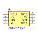 آی سی آپ امپ SMD AD8655ARMZ