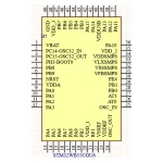 میکروکنترلر SMD STM32WB55CG ARM
