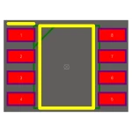 آی سی تایمر SMD LMC555CMX