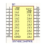 آی سی بافر SN74HC244PWR