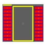 آی سی بافر SN74HC244PWR