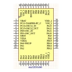 میکروکنترلر STM32F103C8T6 ARM بازسازی شده