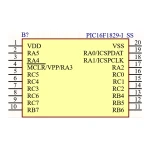 میکروکنترلر SMD PIC16F1829 SS