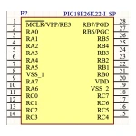 میکروکنترلر PIC18F26K22-I SP