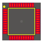 میکروکنترلر SMD PIC16F1937
