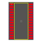 میکروکنترلر SMD PIC16F73-I/SO