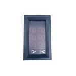 ولت متر و آمپر متر پنلی 10A-100V دو رنگ قرمز و آبی با قابلیت کالیبره ولتاژ V1.3