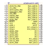 میکروکنترلر ATMEGA8535-16PU
