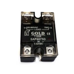 رله حالت جامد 600 ولت 75 آمپر  SSR GOLD - SAP6075D
