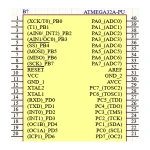 میکروکنترلر DIP ATMEGA32A-PU