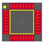 میکروکنترلر SMD ATMEGA88PA-AU
