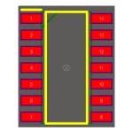 میکروکنترلر SMD ATTINY24A-U