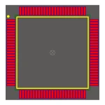 میکروکنترلر SMD ATMEGA2560-16AU