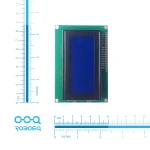 نمایشگر کاراکتری آبی 4*16 LCD